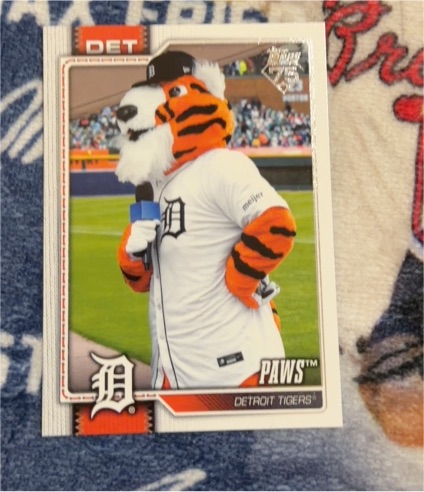 2026 Topps Series 1 #M-15 Paws Detroit Tigers — front