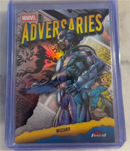 2026 Topps Finest Fantastic Four #AD-20 Wizard Adversaries — front
