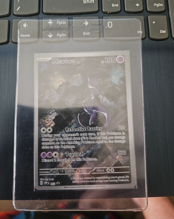 2023 Pokémon SV: Scarlet & Violet Promo #052 Mewtwo — front