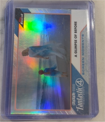 2026 Topps Finest Fantastic Four Screen Moments #SM-08 A Glimpse Of Before — front