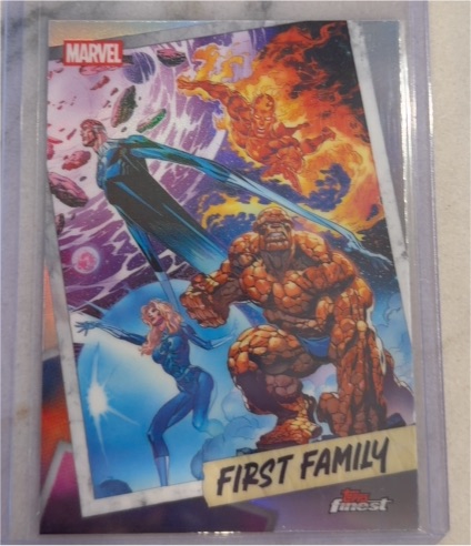 2026 Topps Finest Fantastic Four First Family #FF-02 — front