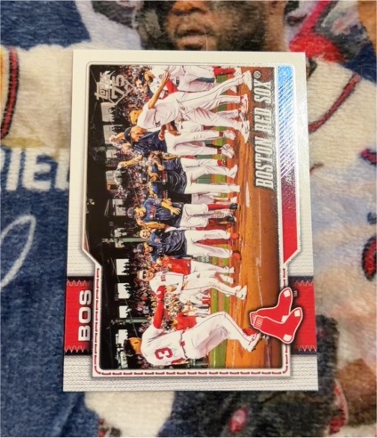 2026 Topps Series 1 #198 Boston Red Sox Team Card — front