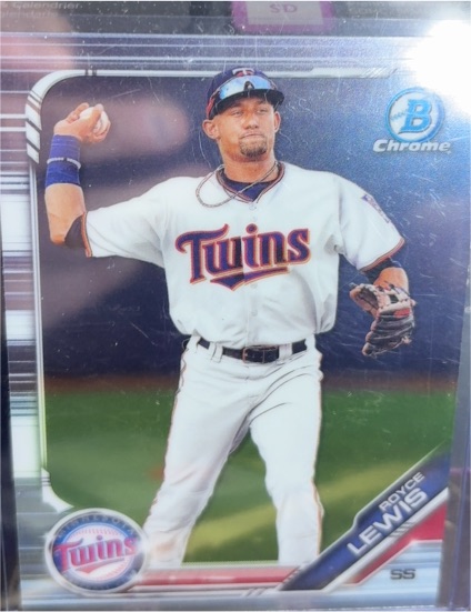 2019 Bowman Chrome Draft #BDC-46 Royce Lewis — front