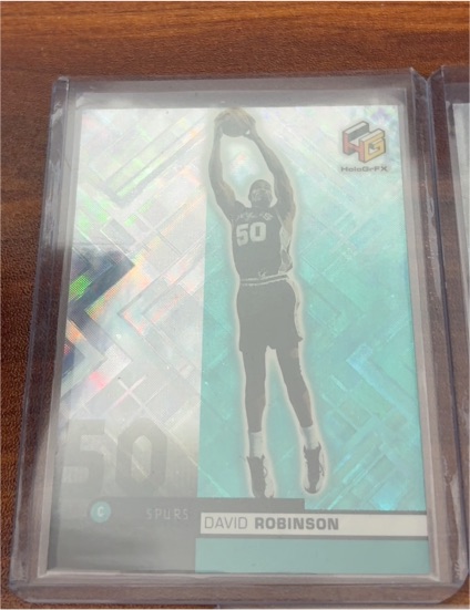 1999-00 Upper Deck HoloGrFX #50 David Robinson — front