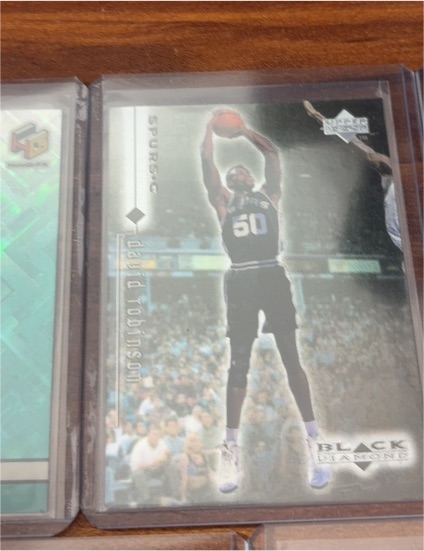 1998-99 Upper Deck Black Diamond #77 David Robinson — front