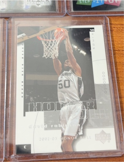 2002-03 Upper Deck Honor Roll #75 David Robinson — front