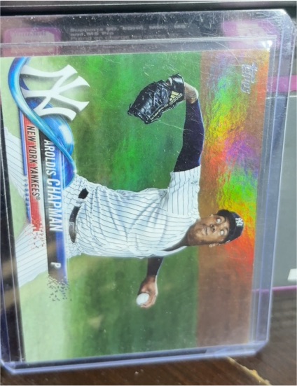 2020 Topps Update #U-249 Aroldis Chapman — front