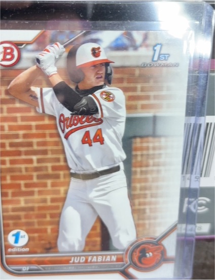 2022 Bowman Draft #BD-114 Jud Fabian — front