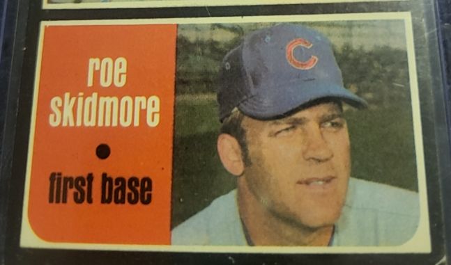 1971 Topps #121 Cubs Rookie Stars Roe Skidmore — front