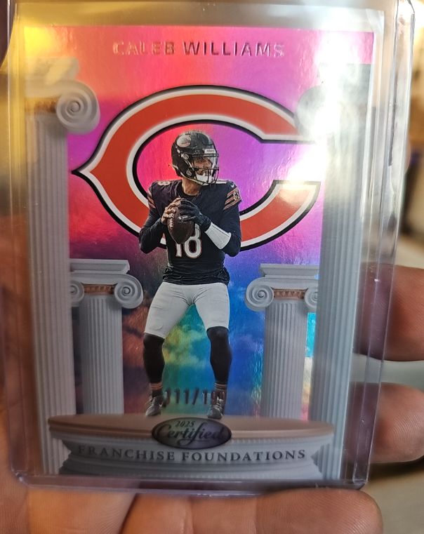 2025 Panini Certified Franchise Foundations #FFO-CWS Caleb Williams — front