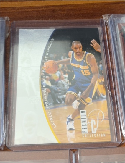 1994-95 Upper Deck SP Premium Collection #PC6 Latrell Sprewell — front