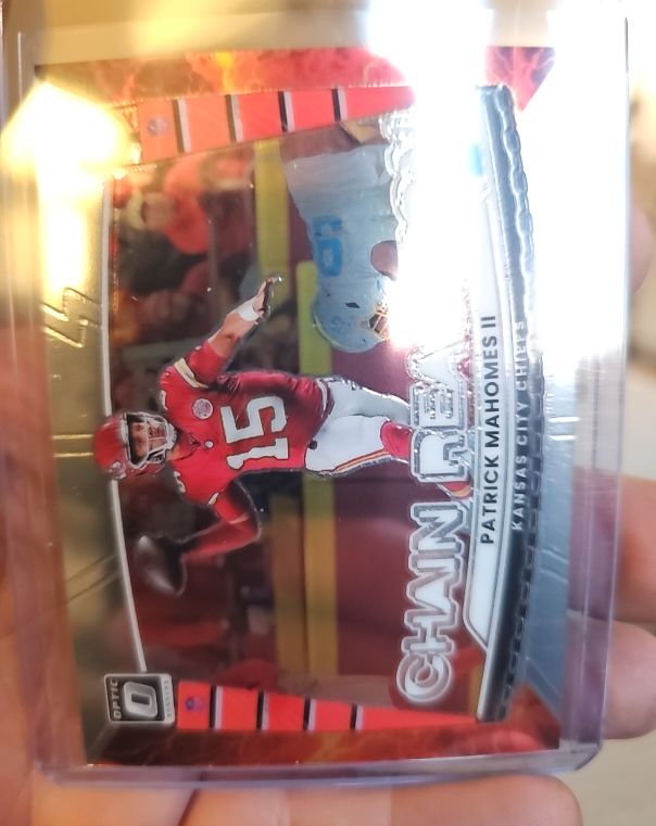 2025 Panini Donruss Optic #4 Patrick Mahomes II Chain Reaction — front
