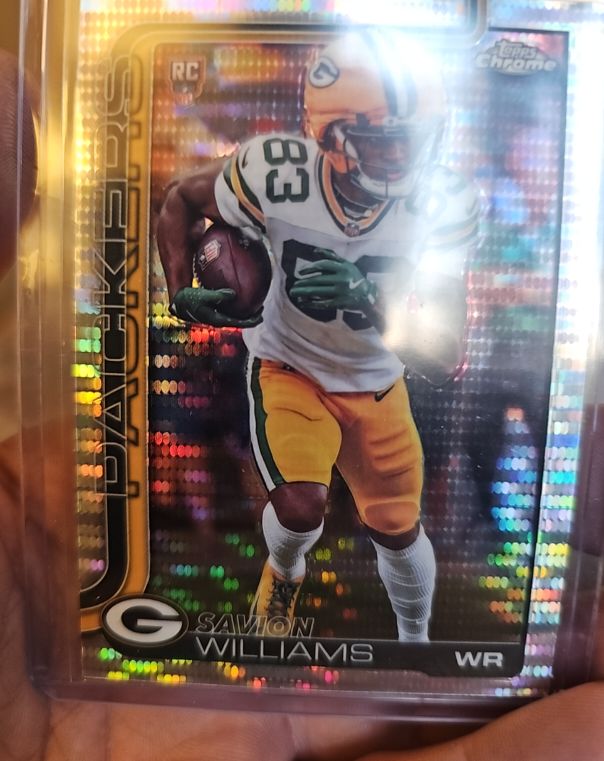 2025 Topps Chrome #340 Savion Williams — front