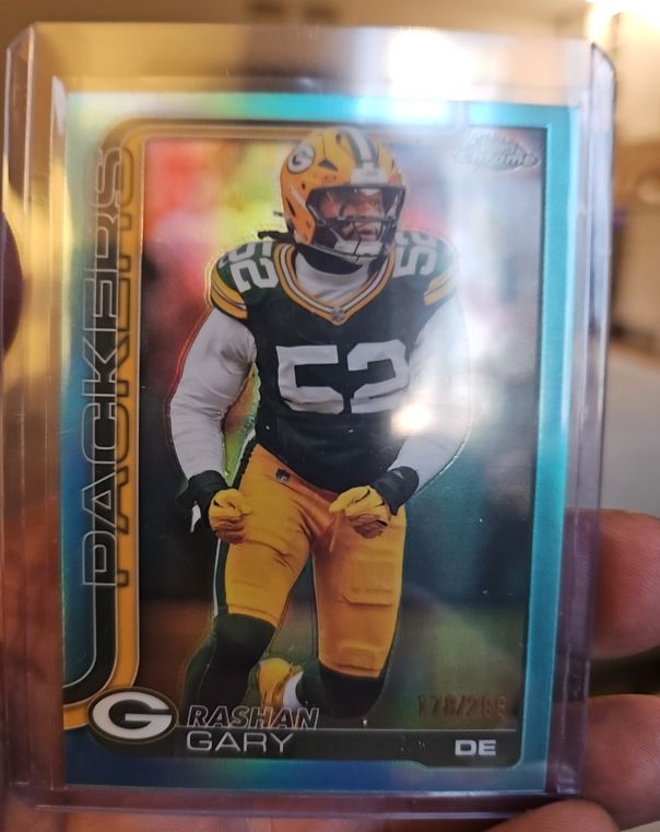 2025 Topps Chrome #111 Rashan Gary — front