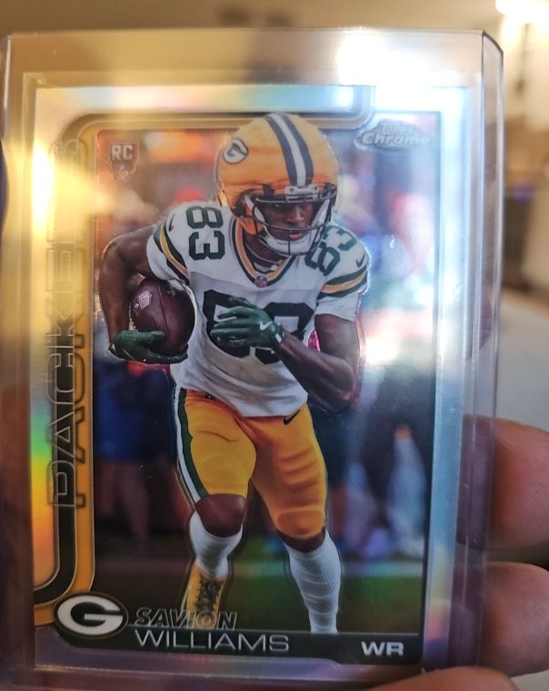 2025 Topps Chrome #340 Savion Williams — front