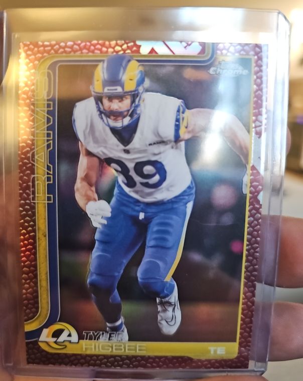 2025 Topps Chrome #172 Tyler Higbee — front