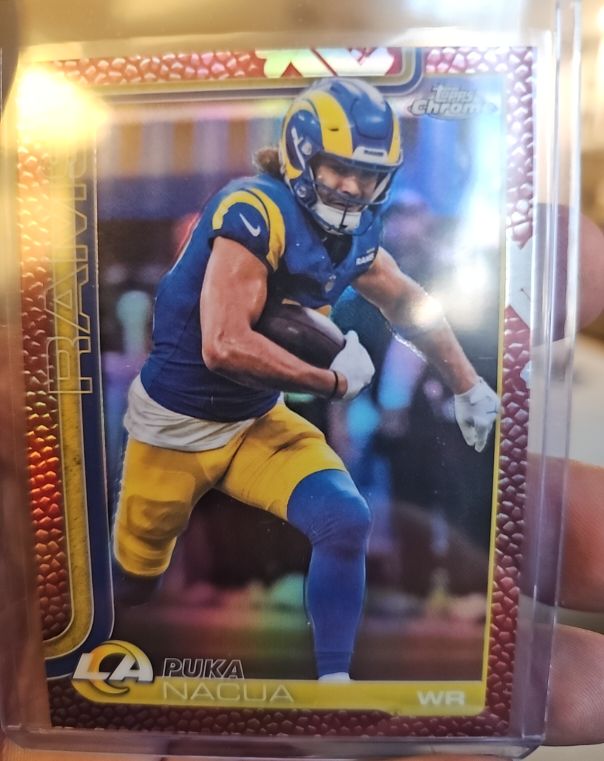 2025 Topps Chrome #166 Puka Nacua — front