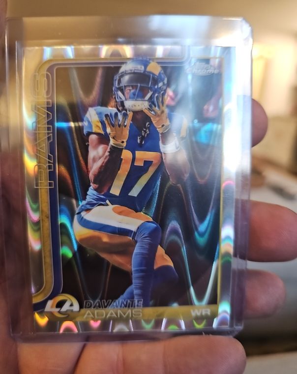 2025 Topps Chrome #165 Davante Adams — front