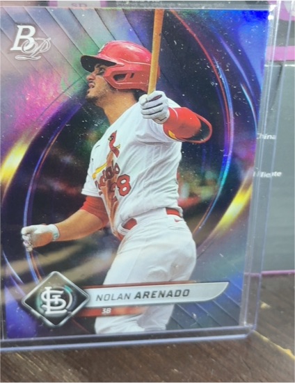 2022 Bowman Platinum #43 Nolan Arenado — front