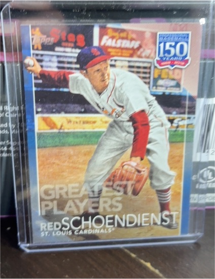 2019 Topps Greatest Players #GP-41 Red Schoendienst — front