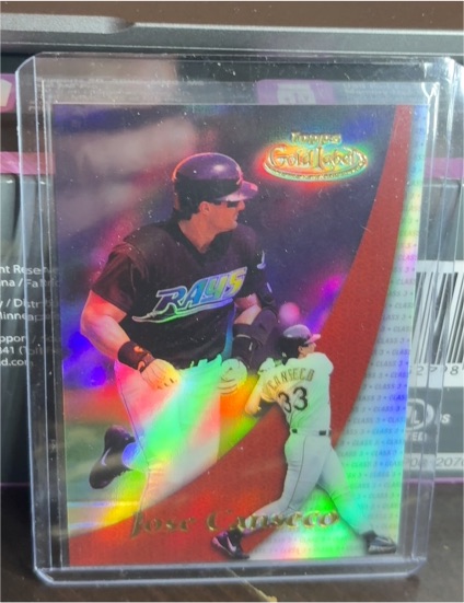 2000 Topps Gold Label #87 Jose Canseco — front