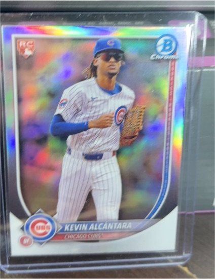 2025 Bowman Chrome #95 Kevin Alcantara — front