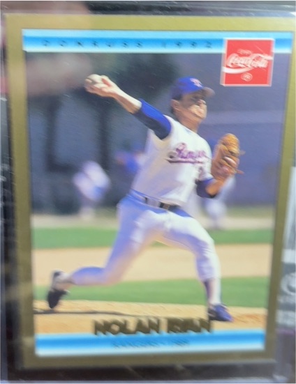 1992 Donruss Coca-Cola #23 Nolan Ryan — front