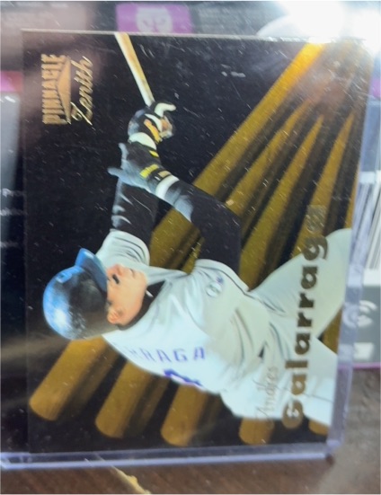1996 Pinnacle Zenith #87 Andres Galarraga — front