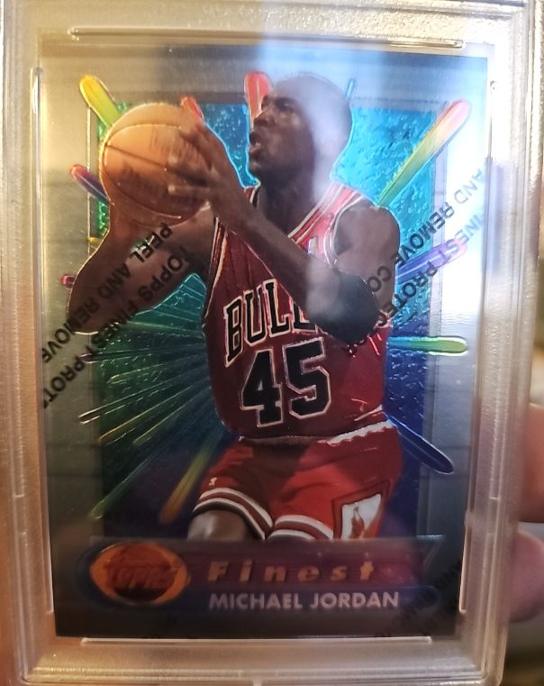 1994-95 Topps Finest #331 Michael Jordan — front