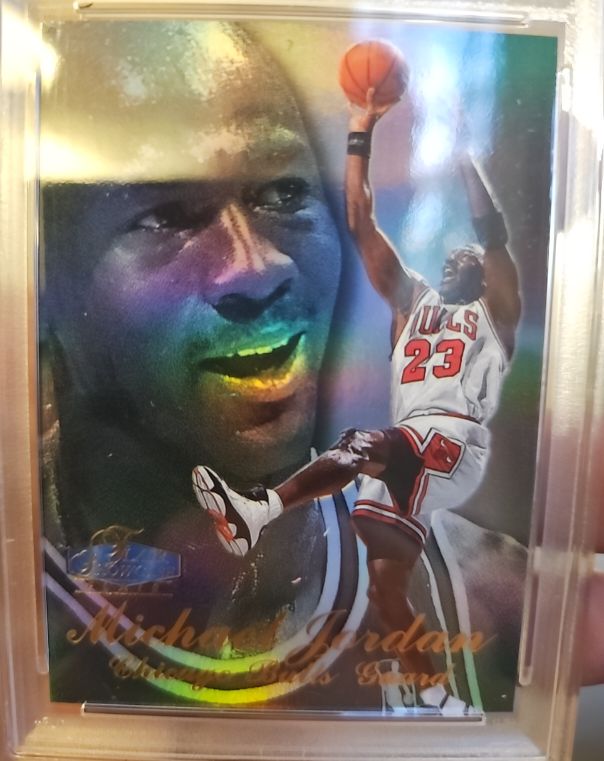 1997-98 Flair Showcase #1 Michael Jordan — front