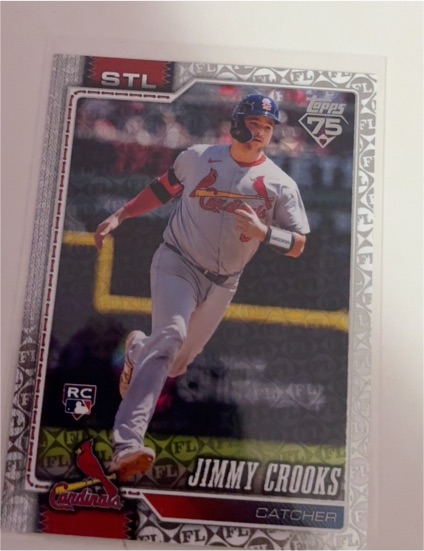 2026 Topps Series 1 #73 Jimmy Crooks — front