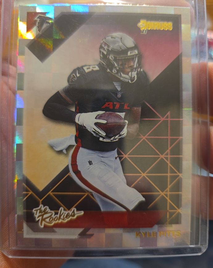 2021 Panini Donruss #TR-KPI Kyle Pitts The Rookies — front
