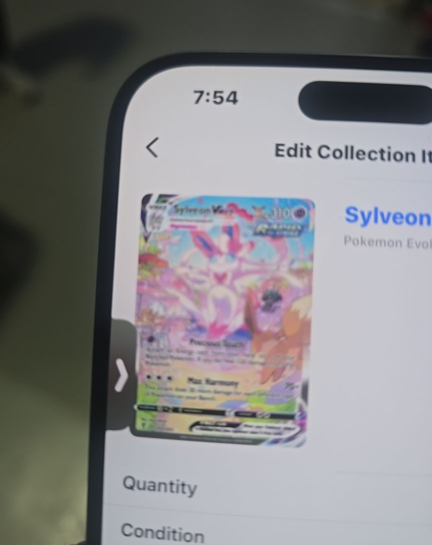 2023 Pokémon Scarlet & Violet #SV107 Sylveon V — front