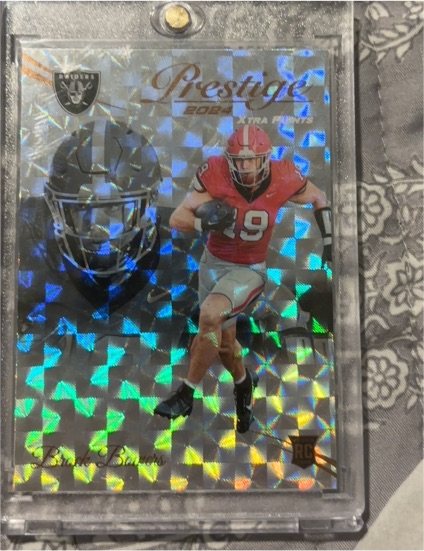 2024 Panini Prestige #305 Brock Bowers — front