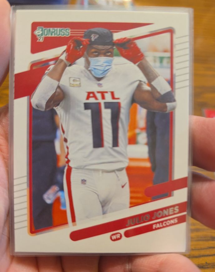 2021 Donruss #233 Julio Jones Atlanta Falcons — front