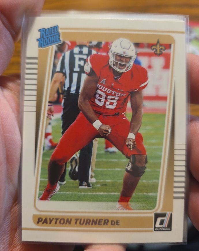 2021 Donruss #342 Payton Turner Rated Rookie — front