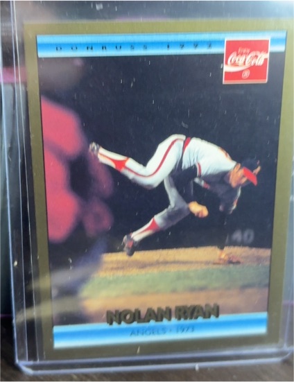 1992 Donruss Coca-Cola #8 Nolan Ryan — front