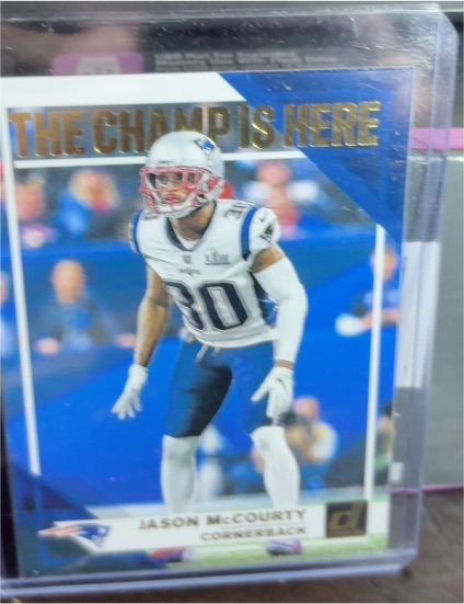 2019 Donruss #CH-13 Jason McCourty The Champ Is Here — front