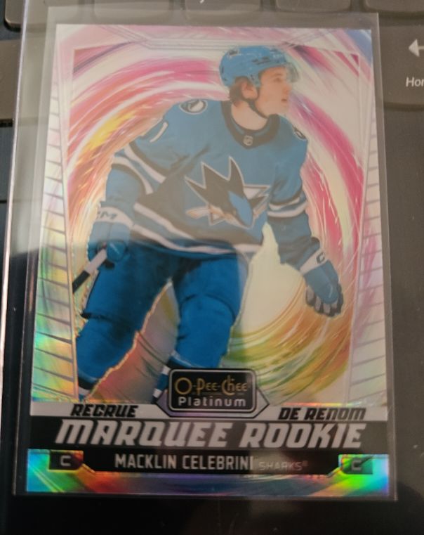 2024-25 O-Pee-Chee Platinum #263 Macklin Celebrini — front
