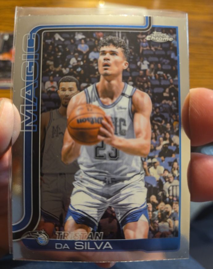 2025-26 Topps Chrome #173 Tristan da Silva — front