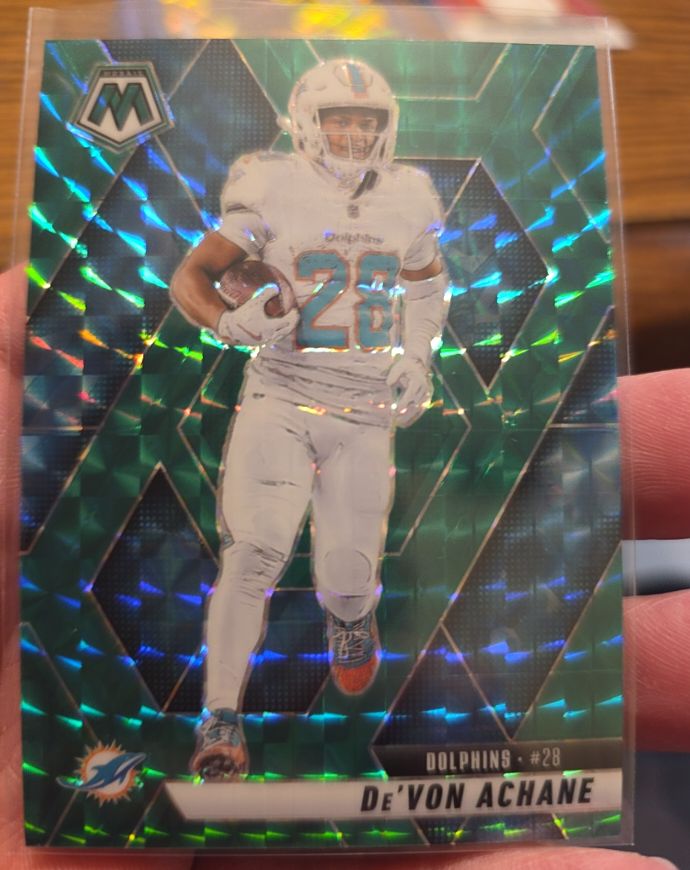 2025 Panini Mosaic #58 De'Von Achane — front