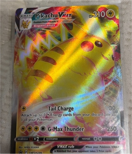2023 Pokémon TCG SWSH #286 Pikachu VMAX — front