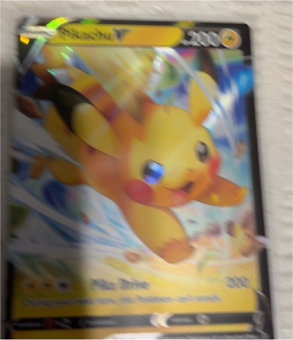 Pokémon Pikachu V SWSH285 Sword & Shield Promo Holo Basic 200 HP — front