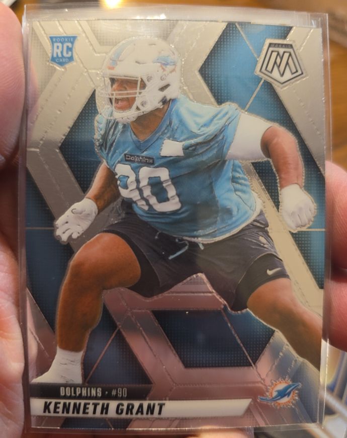 2025 Panini Mosaic #351 Kenneth Grant — front