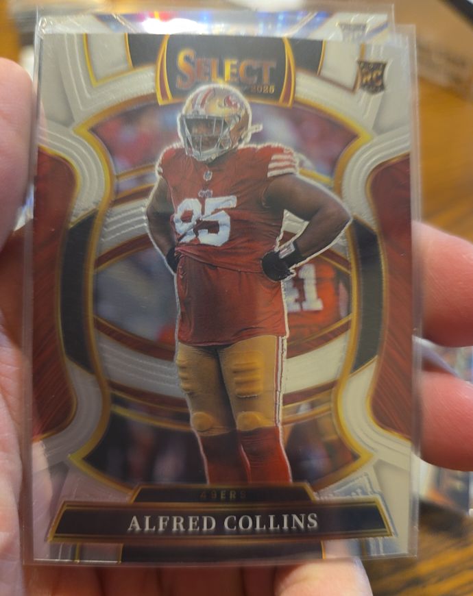2025 Panini Select #17 Alfred Collins — front