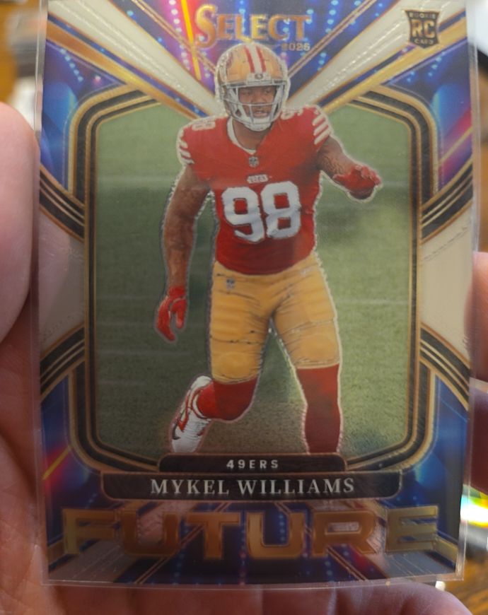2025 Panini Select #23 Mykel Williams Future Rookie — front