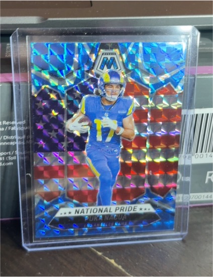 2024 Panini Mosaic #264 Puka Nacua National Pride — front