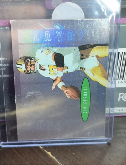 1996 Playoff Contenders Open Field #78 Jim Everett — front