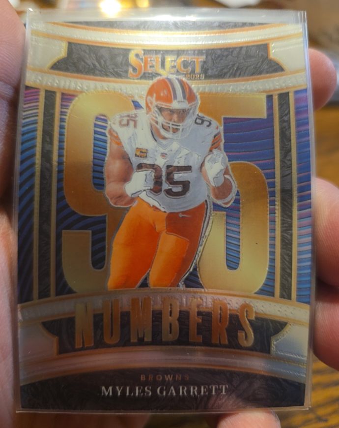 2025 Panini Select #4 Myles Garrett — front