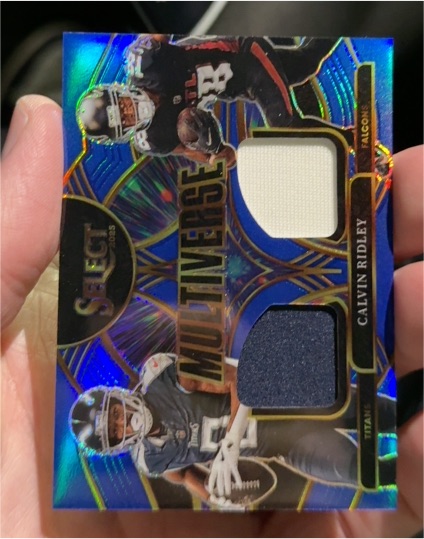 2025 Panini Select Multiverse #MVJ-CRY Calvin Ridley — front